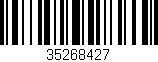 Código de barras (EAN, GTIN, SKU, ISBN): '35268427'