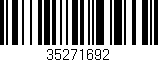 Código de barras (EAN, GTIN, SKU, ISBN): '35271692'
