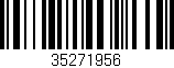 Código de barras (EAN, GTIN, SKU, ISBN): '35271956'