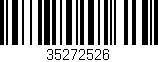 Código de barras (EAN, GTIN, SKU, ISBN): '35272526'