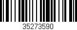 Código de barras (EAN, GTIN, SKU, ISBN): '35273590'