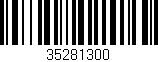 Código de barras (EAN, GTIN, SKU, ISBN): '35281300'