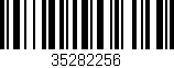Código de barras (EAN, GTIN, SKU, ISBN): '35282256'