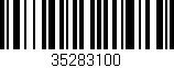 Código de barras (EAN, GTIN, SKU, ISBN): '35283100'