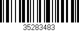 Código de barras (EAN, GTIN, SKU, ISBN): '35283483'