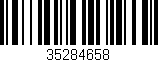 Código de barras (EAN, GTIN, SKU, ISBN): '35284658'