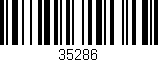 Código de barras (EAN, GTIN, SKU, ISBN): '35286'