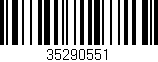 Código de barras (EAN, GTIN, SKU, ISBN): '35290551'