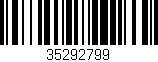 Código de barras (EAN, GTIN, SKU, ISBN): '35292799'