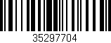 Código de barras (EAN, GTIN, SKU, ISBN): '35297704'