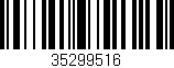 Código de barras (EAN, GTIN, SKU, ISBN): '35299516'