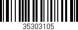 Código de barras (EAN, GTIN, SKU, ISBN): '35303105'