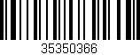 Código de barras (EAN, GTIN, SKU, ISBN): '35350366'