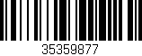Código de barras (EAN, GTIN, SKU, ISBN): '35359877'
