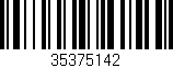 Código de barras (EAN, GTIN, SKU, ISBN): '35375142'