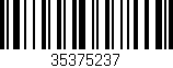 Código de barras (EAN, GTIN, SKU, ISBN): '35375237'