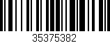 Código de barras (EAN, GTIN, SKU, ISBN): '35375382'