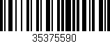 Código de barras (EAN, GTIN, SKU, ISBN): '35375590'