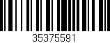 Código de barras (EAN, GTIN, SKU, ISBN): '35375591'