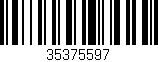 Código de barras (EAN, GTIN, SKU, ISBN): '35375597'