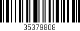 Código de barras (EAN, GTIN, SKU, ISBN): '35379808'