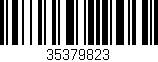 Código de barras (EAN, GTIN, SKU, ISBN): '35379823'