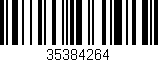 Código de barras (EAN, GTIN, SKU, ISBN): '35384264'