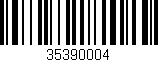 Código de barras (EAN, GTIN, SKU, ISBN): '35390004'