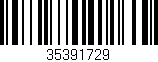 Código de barras (EAN, GTIN, SKU, ISBN): '35391729'