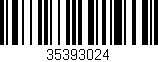 Código de barras (EAN, GTIN, SKU, ISBN): '35393024'