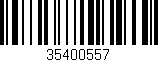 Código de barras (EAN, GTIN, SKU, ISBN): '35400557'