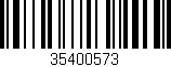 Código de barras (EAN, GTIN, SKU, ISBN): '35400573'