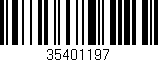 Código de barras (EAN, GTIN, SKU, ISBN): '35401197'