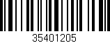 Código de barras (EAN, GTIN, SKU, ISBN): '35401205'