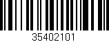 Código de barras (EAN, GTIN, SKU, ISBN): '35402101'