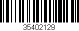 Código de barras (EAN, GTIN, SKU, ISBN): '35402129'