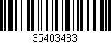 Código de barras (EAN, GTIN, SKU, ISBN): '35403483'