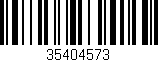 Código de barras (EAN, GTIN, SKU, ISBN): '35404573'