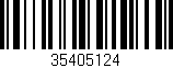 Código de barras (EAN, GTIN, SKU, ISBN): '35405124'