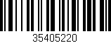 Código de barras (EAN, GTIN, SKU, ISBN): '35405220'