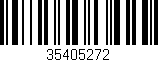 Código de barras (EAN, GTIN, SKU, ISBN): '35405272'
