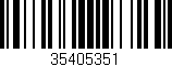 Código de barras (EAN, GTIN, SKU, ISBN): '35405351'