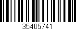 Código de barras (EAN, GTIN, SKU, ISBN): '35405741'