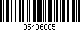 Código de barras (EAN, GTIN, SKU, ISBN): '35406085'