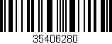 Código de barras (EAN, GTIN, SKU, ISBN): '35406280'