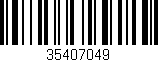 Código de barras (EAN, GTIN, SKU, ISBN): '35407049'