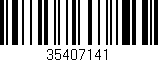 Código de barras (EAN, GTIN, SKU, ISBN): '35407141'