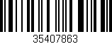 Código de barras (EAN, GTIN, SKU, ISBN): '35407863'