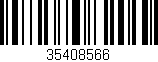 Código de barras (EAN, GTIN, SKU, ISBN): '35408566'