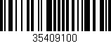 Código de barras (EAN, GTIN, SKU, ISBN): '35409100'